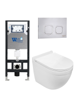 Комплект инсталляции с унитазом Weltwasser AMBERG 506 + HEIMBACH 043 GL-WT + AMBERG RD-MT CR