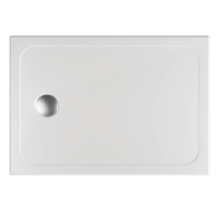 Душевой поддон 1000х700 ISVEA прямоугольный цвет черный матовый 10DT97368-42N