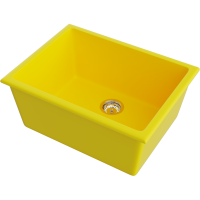 Кухонная мойка Omoikiri Okinoshima 61-U/I-SL Matt Natceramic/sicilian lemon 4993134