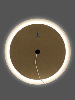 Зеркало Континент Planet Black LED D600 ореольная теплая подсветка и Б/К сенсор