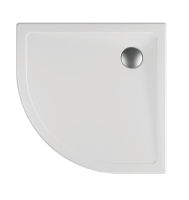 Душевой поддон 800х800 ISVEA угловой цвет черный матовый 10DT97493-42N