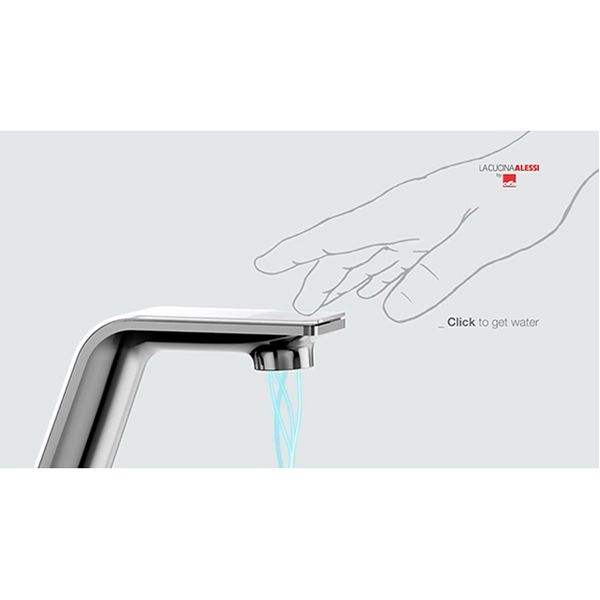 Смеситель для умывальника Oras Il Bagno Alessi One 8710F 6V батарейка сенсорный