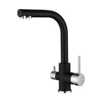 Смеситель для кухни Paulmark ESSEN Es213011-308, черный