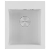 Мойка Paulmark KANTE 40 PM104249-WH 490х415х195 мм, IT-GRANIT, белый