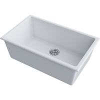 Кухонная мойка Omoikiri Okinoshima 76-U/I-WH Natceramic/белый 4997145