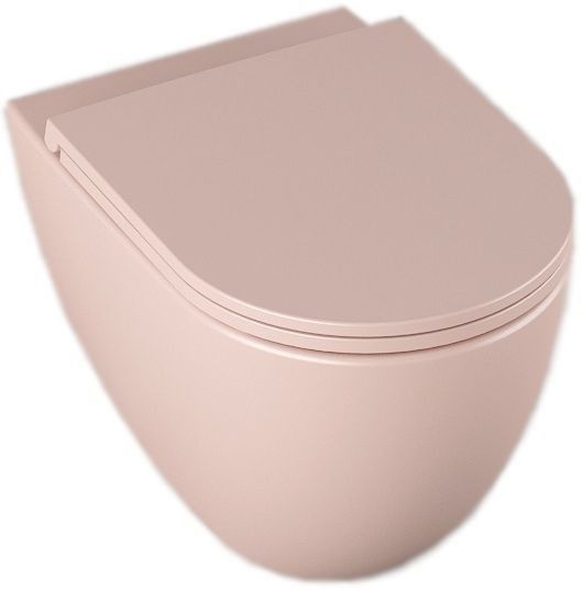 Унитаз ISVEA Infinity подвесной 365*530*400 -лососевый матовый 10NF02001SV-2S