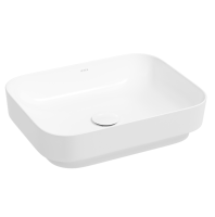 Раковина Isvea Sott'Aqua 50 см накладная цвет белый 10SQ51050SV