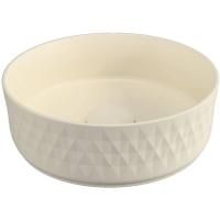 Раковина накладная ISVEA Davanti круглая 36см, цвет слоновая кость матовый 10NF67036SV-2K