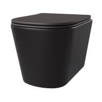 Унитаз Taliente Correto CR25200 Nero подвесной