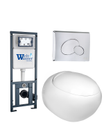 Комплект инсталляции с унитазом Weltwasser MARBERG 410 + JECKENBACH 004 GL-WT + MAR 410 RD-CR