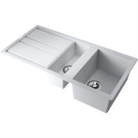 Кухонная мойка Omoikiri Kitagawa 100-2-WH Artceramic/белый 4993803