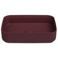 Раковина ISVEA Infinity накладная 500*360*120 цвет бордовый матовый 10NF65050SV-2R