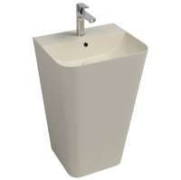 Раковина ISVEA Sott'Aqua напольная 500*420*830 цвет слоновая кость матовый 10SQ37001SV-2K