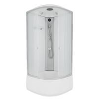 Душевая кабина Niagara Eco E80/40/MT (80х80х215) высокий поддон(40см),стекло матовое,4 места