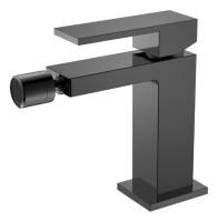 Смеситель для биде Boheme Qubic 476-SGM shinny gun metal