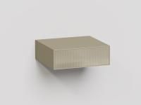 Подвесной модуль Salini Armonia 600x200 с вырезом под сифон, никель, 27A.1.600.200.12.1