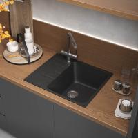 Кухонная мойка Reflexion Plato RX1457СL, уголь