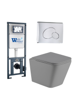 Комплект инсталляции с унитазом Weltwasser MARBERG 410 + GELBACH 041 MT-GR + MAR 410 RD-CR