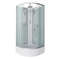 Душевая кабина Niagara Classic NG-3301-14BKT (90х90х210) средний поддон(26см),стекло матовое