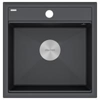 Мойка Paulmark STEPIA 50 PM115051-AN 510х500х190 мм, IT-GRANIT, антрацит