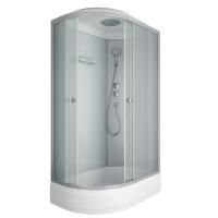 Душевая кабина Niagara Eco E120/80/26R/MT (120х80х215) средний поддон(26см),стекло матовое,4 места