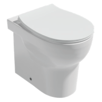 Унитаз ISVEA Absolute приставной 347*500*410 белый 10AB10002SV