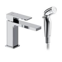 530300000 Gala Смеситель для умывальника Damixa с гигиеническим душем, хром