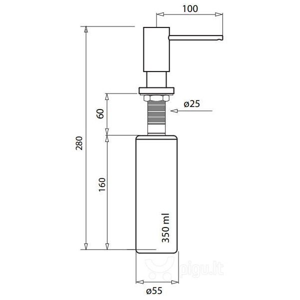 Дозатор Aquasanita DR-002