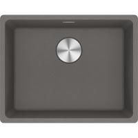 Кухонная мойка FRANKE 125.0696.178 из материала Fragranite MRG 110-52, серый камень (в комплекте стоп-вентиль, декоративная накладка круглой формы, сифон)