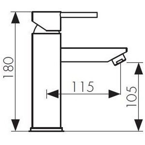 Смеситель для умывальника Kaiser Sensor 38211