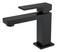 Cмеситель для раковины Boheme Qubic Matt Black 471-B