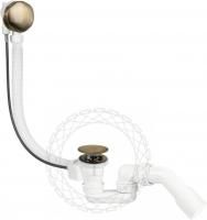 Сифон для ванны полуавтоматический FILARETE FL80 (Бронза)