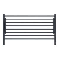 Полотенцесушитель электрический с полкой Terminus Горизонт П8 100х60 КС, черный муар