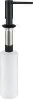 Дозатор для мыла Grocenberg AC0032 (Черный матовый)