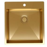 Кухонная мойка Reflexion Iseo RX2246GD брашированное золото