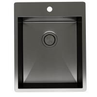 Кухонная мойка Reflexion Iseo RX2240BL оружейная сталь