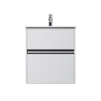 M7BFUX0602WG Sense База под раковину AM.PM, универсальная, 60 см, 2 ящика, белый глянец