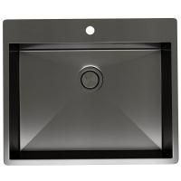 Кухонная мойка Reflexion Iseo RX2260BL оружейная сталь