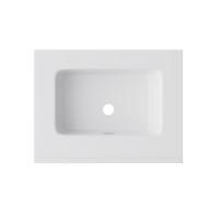 M7BWCC0602WG Sense, Раковина мебельная AM.PM, керамическая, 60 см, встроенная, цвет: белый, глянец