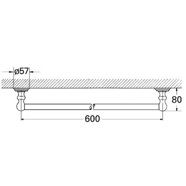 Держатель для полотенца Grohe Sinfonia 40049000