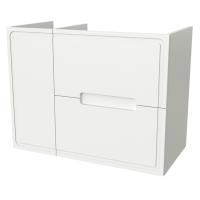 Тумба под раковину Taliente Olejo TA-MBO-90PR(R)-blanco 90 см подвесная
