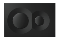 Кнопка смыва ISVEA Dome 54DM0104I для инсталляции Durezza цвет черный матовый 54DM0104I