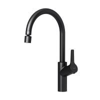 310722300 Eclipse, Смеситель для кухни Damixa с двухрежимным регулируемым аэратором, черный