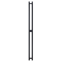 Стойка электро DUO проф 1600 крашеный, RAL 9005 матовый