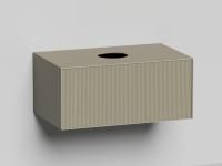 Подвесной модуль Salini Armonia 900x400 с вырезом под сифон, латунь, 27A.1.900.400.03.1