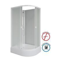 Душевая кабина Niagara Promo P100/80/26L/MT/BK (100х80х195) 4 места