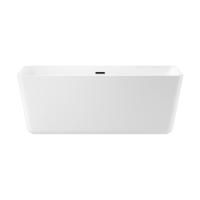 Акриловая ванна в наборе 4 в 1: отдельностоящая ванна, ножки, экран, слив-перелив Wellsee DeSire 231502003