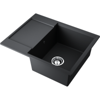 Кухонная мойка Omoikiri Daisen 65T-BL Tetogranit/черный 4993519