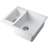 Кухонная мойка Omoikiri Sakaime 60-2-WH Tetogranit/белый 4993911