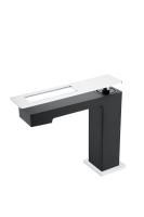 Смеситель для умывальника Boheme Q 141-BCR  Black Chrom